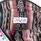 WANDER CROSSBODY SET - OOAK HUIPIL - BLACK - NO. 242970