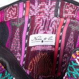 WANDER CROSSBODY SET - OOAK HUIPIL - BLACK - NO. 243265