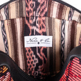 WANDER CROSSBODY SET - OOAK HUIPIL - BLACK - NO. 243268