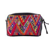 WANDER CROSSBODY SET - OOAK HUIPIL - BLACK - NO. 243269