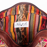 WANDER CROSSBODY SET - OOAK HUIPIL - COPPER - NO. 243275