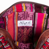 WANDER CROSSBODY SET - OOAK HUIPIL - COPPER - NO. 243278