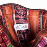 WANDER CROSSBODY SET - OOAK HUIPIL - COPPER - NO. 243279