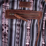 BEATRIZ CDB + DIAMANTE STRAP - OOAK HUIPIL - BARREL BROWN - NO. 243582
