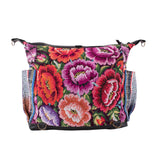 BEATRIZ CDB + DIAMANTE STRAP - OOAK HUIPIL - BLACK - NO. 243584