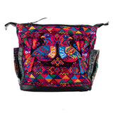 BEATRIZ MCDB + DIAMANTE STRAP - OOAK HUIPIL - BLACK - NO. 243593