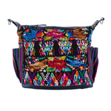 BEATRIZ MCDB + DIAMANTE STRAP - OOAK HUIPIL - NAVY - NO. 243595