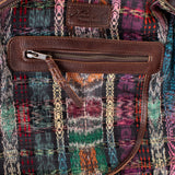BEATRIZ MCDB + DIAMANTE STRAP - OOAK HUIPIL - BARREL BROWN - NO. 243597
