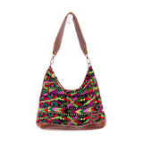 SMALL PENELOPE BAG - OOAK HUIPIL - HONEY - NO. 243701