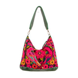SMALL PENELOPE BAG - OOAK HUIPIL - EMERALD - NO. 243702