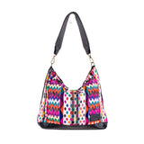 SMALL PENELOPE BAG - OOAK HUIPIL - BLACK - NO. 243703