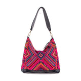 SMALL PENELOPE BAG - OOAK HUIPIL - BLACK - NO. 243705