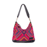 SMALL PENELOPE BAG - OOAK HUIPIL - BLACK - NO. 243705
