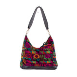 SMALL PENELOPE BAG - OOAK HUIPIL - BLACK - NO. 243708