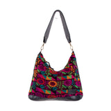 SMALL PENELOPE BAG - OOAK HUIPIL - BLACK - NO. 243708