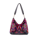 SMALL PENELOPE BAG - OOAK HUIPIL - BLACK - NO. 243709