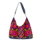 PENELOPE BAG - OOAK HUIPIL - NAVY - NO. 243713