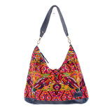 PENELOPE BAG - OOAK HUIPIL - NAVY - NO. 243719