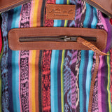 BEATRIZ MCDB + DIAMANTE STRAP - OOAK HUIPIL - CAFE - NO. 243722