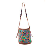 CORA BUCKET BAG - OOAK HUIPIL - CAFE - NO. 243786