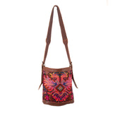 CORA BUCKET BAG - OOAK HUIPIL - CAFE - NO. 243787