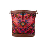 CORA BUCKET BAG - OOAK HUIPIL - CAFE - NO. 243787