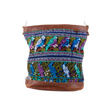 CORA BUCKET BAG - OOAK HUIPIL - CAFE - NO. 243788