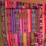 CORA BUCKET BAG - OOAK HUIPIL - CAFE - NO. 243789