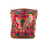 CORA BUCKET BAG - OOAK HUIPIL - CAFE - NO. 243789