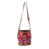 CORA BUCKET BAG - OOAK HUIPIL - CAFE - NO. 243790
