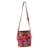 CORA BUCKET BAG - OOAK HUIPIL - CAFE - NO. 243790