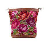 CORA BUCKET BAG - OOAK HUIPIL - CAFE - NO. 243790