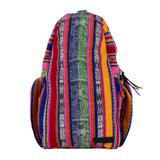 SIGNATURE EDITION LARGE CROSSBODY SLING - OOAK HUIPIL - BLACK - NO. 243852