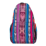 SIGNATURE EDITION LARGE CROSSBODY SLING - OOAK HUIPIL - BLACK - NO. 243853