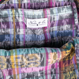 SIGNATURE EDITION LARGE CROSSBODY SLING - OOAK HUIPIL - BLACK - NO. 243853