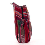 SIGNATURE EDITION LARGE CROSSBODY SLING - OOAK HUIPIL - BLACK - NO. 243855