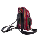 SIGNATURE EDITION LARGE CROSSBODY SLING - OOAK HUIPIL - BLACK - NO. 243855