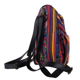 SIGNATURE EDITION LARGE CROSSBODY SLING - OOAK HUIPIL - BLACK - NO. 243856