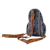 SIGNATURE EDITION LARGE CROSSBODY SLING - OOAK HUIPIL - WRANGLER - NO. 243866
