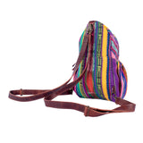 SIGNATURE EDITION LARGE CROSSBODY SLING - OOAK HUIPIL - COPPER - NO. 243874