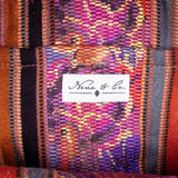 SIGNATURE EDITION LARGE CROSSBODY SLING - OOAK HUIPIL - COPPER - NO. 243875