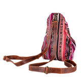 SIGNATURE EDITION LARGE CROSSBODY SLING - OOAK HUIPIL - HONEY - NO. 243882