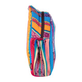 SIGNATURE EDITION LARGE CROSSBODY SLING - OOAK HUIPIL - HONEY - NO. 243883