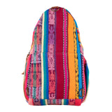 SIGNATURE EDITION LARGE CROSSBODY SLING - OOAK HUIPIL - HONEY - NO. 243883