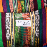 SIGNATURE EDITION LARGE CROSSBODY SLING - OOAK HUIPIL - HONEY - NO. 243884