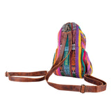SIGNATURE EDITION LARGE CROSSBODY SLING - OOAK HUIPIL - HONEY - NO. 243885