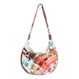 BOHO SADDLE BAG - TIE DYE - CAFE - NO. 243943