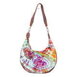BOHO SADDLE BAG - TIE DYE - CAFE - NO. 243943