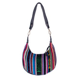 SMALL BOHO SADDLE BAG - ARTISAN - BLACK - NO. 244000