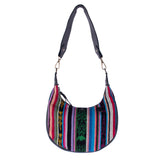 SMALL BOHO SADDLE BAG - ARTISAN - BLACK - NO. 244000